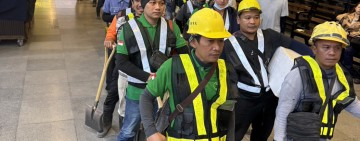 不只台灣人！印尼移工自組黑皮志工隊　凌晨5點趕赴花蓮救災